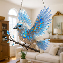 Lade das Bild in den Galerie-Viewer, Bluebird Spirit - handgefertigter Glanzmoment fürs Zuhause