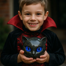 Lade das Bild in den Galerie-Viewer, Mystica – Die schwarze Wächterkatze aus Stein