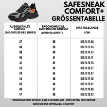 Lade das Bild in den Galerie-Viewer, SafeSneak Comfort+ ergonomischer und schmerzlindernder Sicherheitsschuh - Zertifiziert nach EN ISO 20345