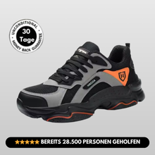 Lade das Bild in den Galerie-Viewer, SafeSneak Comfort+ ergonomischer und schmerzlindernder Sicherheitsschuh - Zertifiziert nach EN ISO 20345