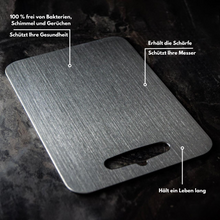 Lade das Bild in den Galerie-Viewer, TitanX Schneidebrett aus 100% Reintitan
