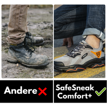 Lade das Bild in den Galerie-Viewer, SafeSneak Comfort+ ergonomischer und schmerzlindernder Sicherheitsschuh - Zertifiziert nach EN ISO 20345
