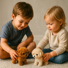 Lade das Bild in den Galerie-Viewer, Bruno – Lebensechter Kuschel-Hund, der bellt, läuft und reagiert
