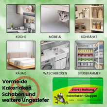 Lade das Bild in den Galerie-Viewer, 20er Set Kakerlaken-Stopper - Fangen Sie lästige Schaben ohne Gifte
