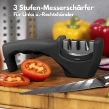 Lade das Bild in den Galerie-Viewer, ProSharp - professioneller, ausgezeichneter Messerschärfer mit 3 Stufen - Keramikstein
