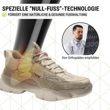 Lade das Bild in den Galerie-Viewer, PowerSteel - ergonomischer und schmerzlindernder Sicherheitsschuh - Zertifiziert nach EN ISO 20345
